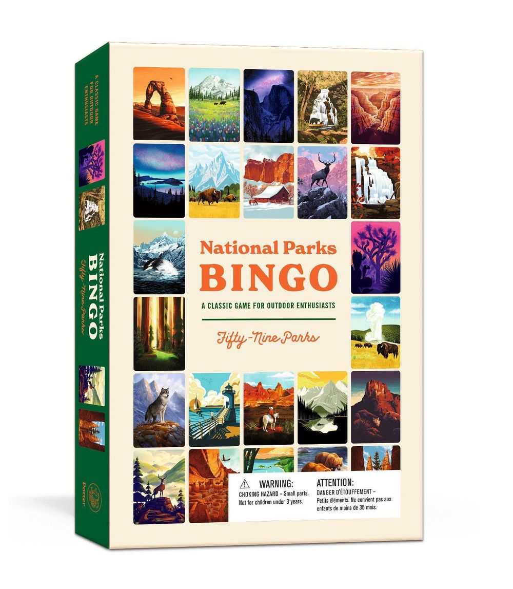 National Parks Bingo by Fifty-Nine Parks - ISBN: 9798217035250