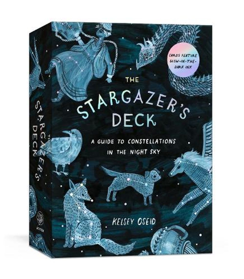 The Stargazer's Deck: Glow-in-the-Dark Constellation Cards by Kelsey Oseid - ISBN: 9798217035434