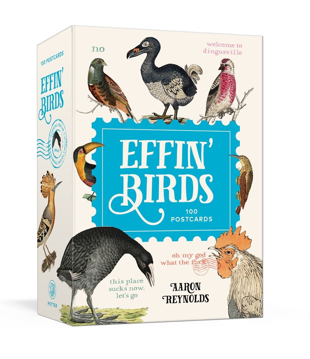 Effin' Birds: 100 Postcards by Aaron Reynolds - ISBN: 9798217035618