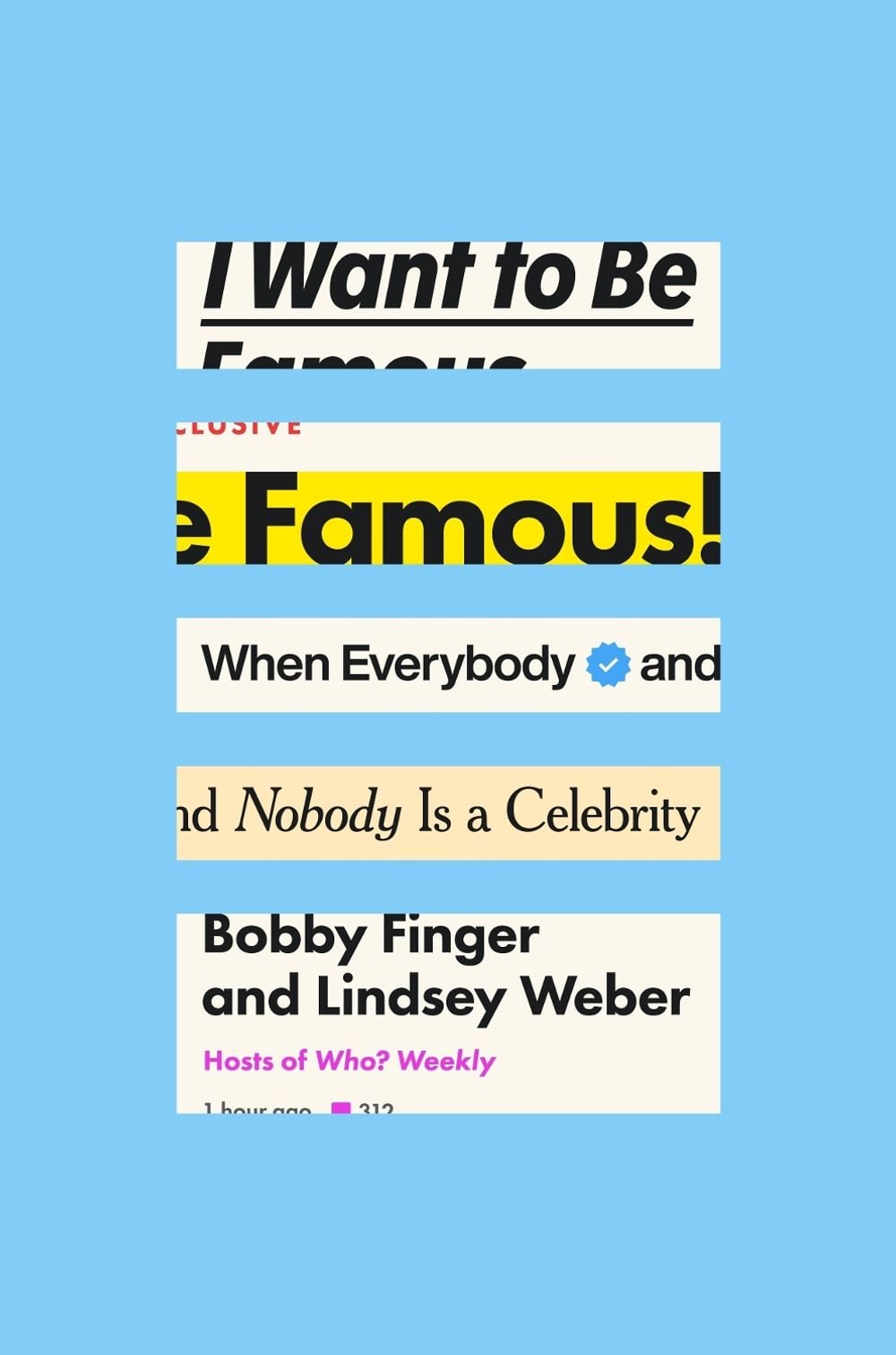 I Want to Be Famous by Bobby Finger - ISBN: 9798217088324