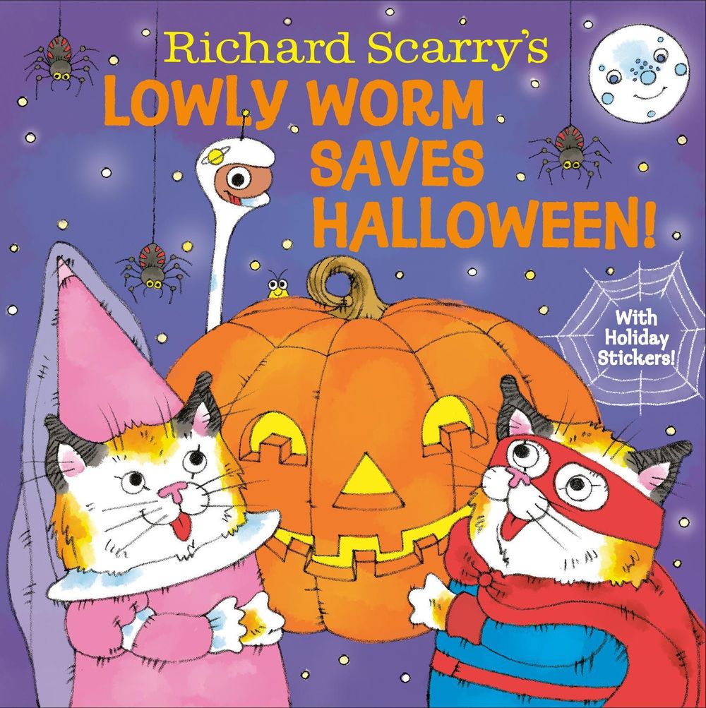 Richard Scarry's Lowly Worm Saves Halloween! by Richard Scarry - ISBN: 9798217116911