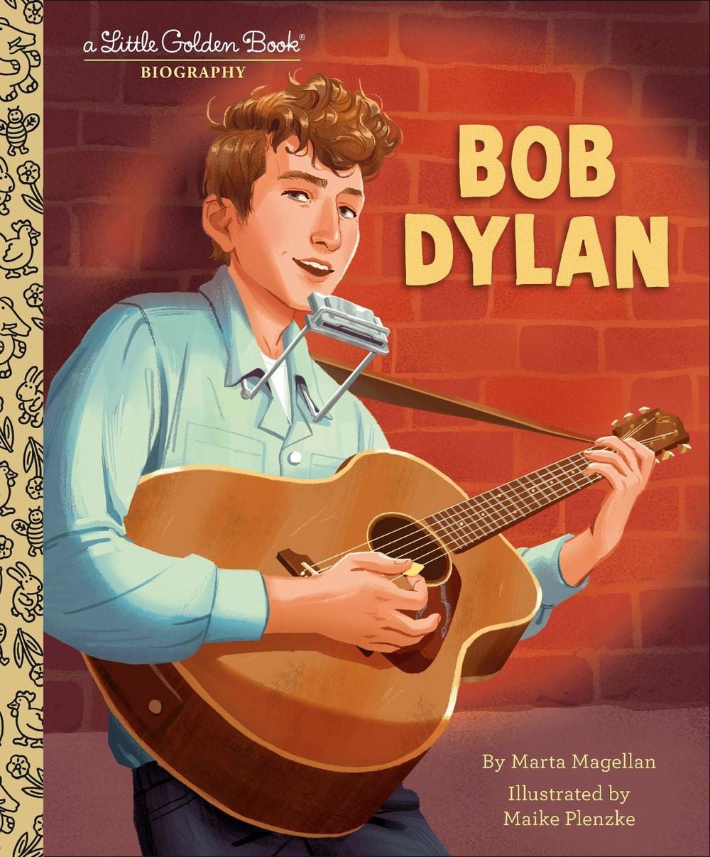 Bob Dylan: A Little Golden Book Biography by Marta Magellan - ISBN: 9798217123803