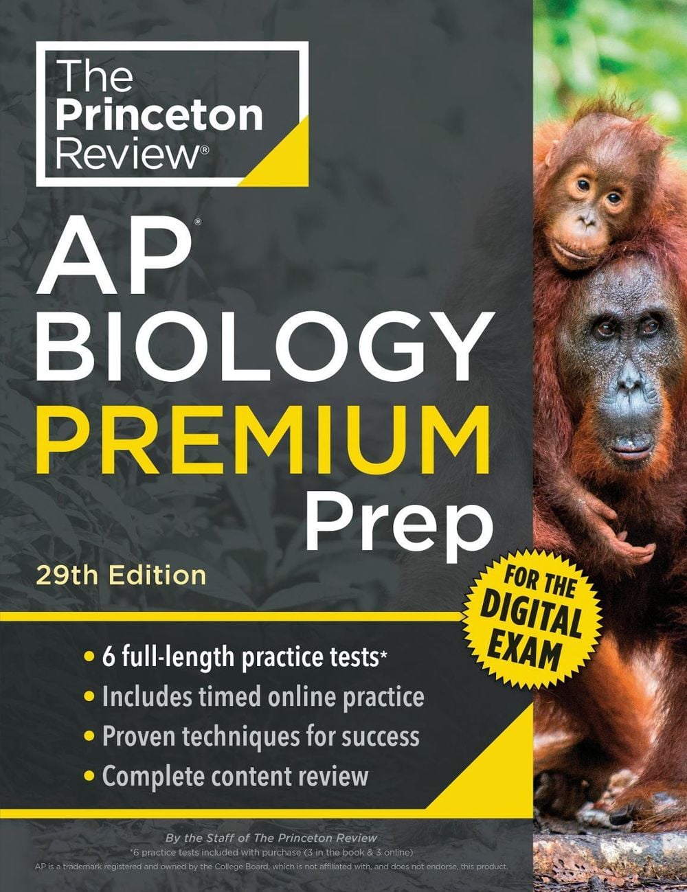 Princeton Review AP Biology Premium Prep, 29th Edition by The Princeton Review - ISBN: 9798217125036