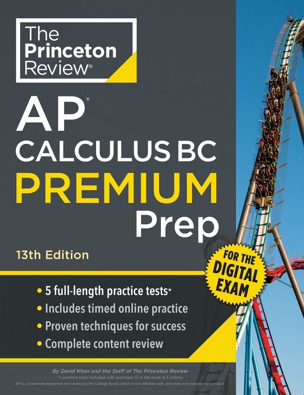 Princeton Review AP Calculus BC Premium Prep, 13th Edition by The Princeton Review - ISBN: 9798217125067