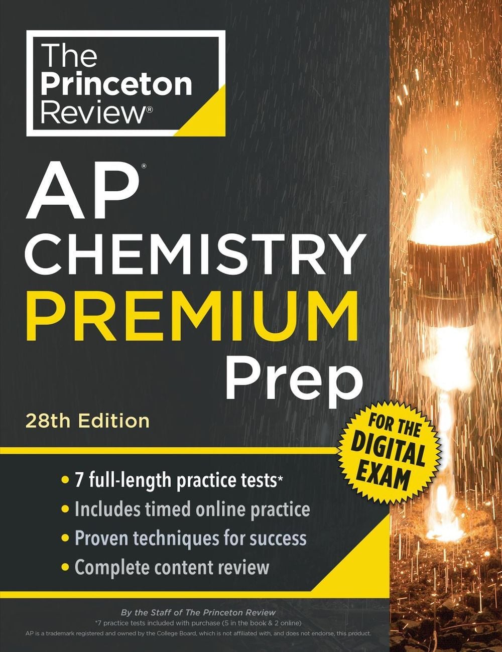 Princeton Review AP Chemistry Premium Prep, 28th Edition by The Princeton Review - ISBN: 9798217125074
