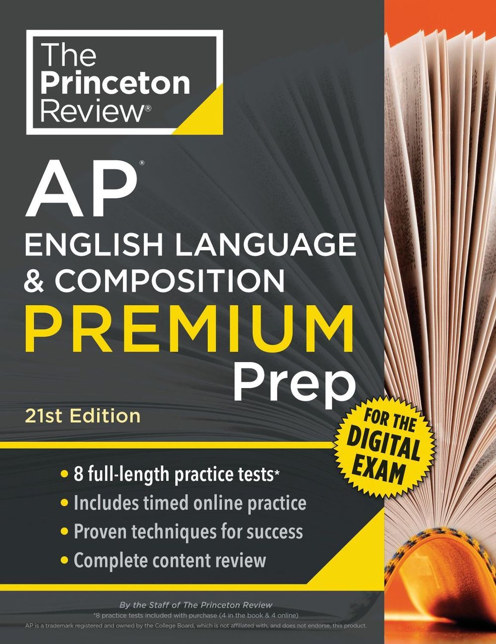 Princeton Review AP English Language & Composition Premium Prep, 21st Edition by The Princeton Review - ISBN: 9798217125081