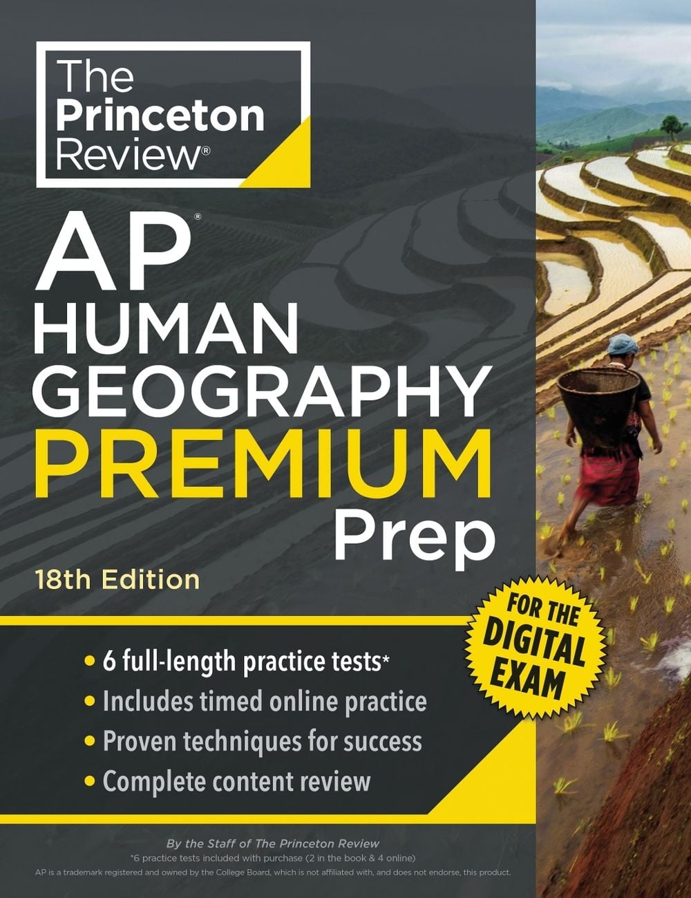 Princeton Review AP Human Geography Premium Prep, 18th Edition by The Princeton Review - ISBN: 9798217125128