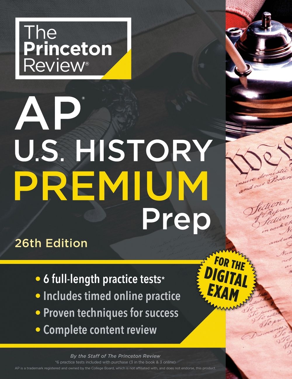 Princeton Review AP U.S. History Premium Prep, 26th Edition by The Princeton Review - ISBN: 9798217125197