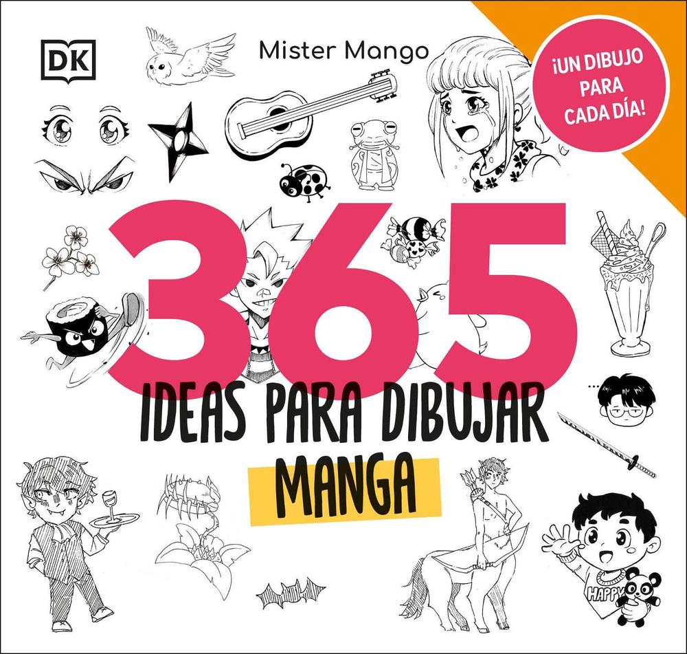365 ideas para dibujar manga, 9798217128877