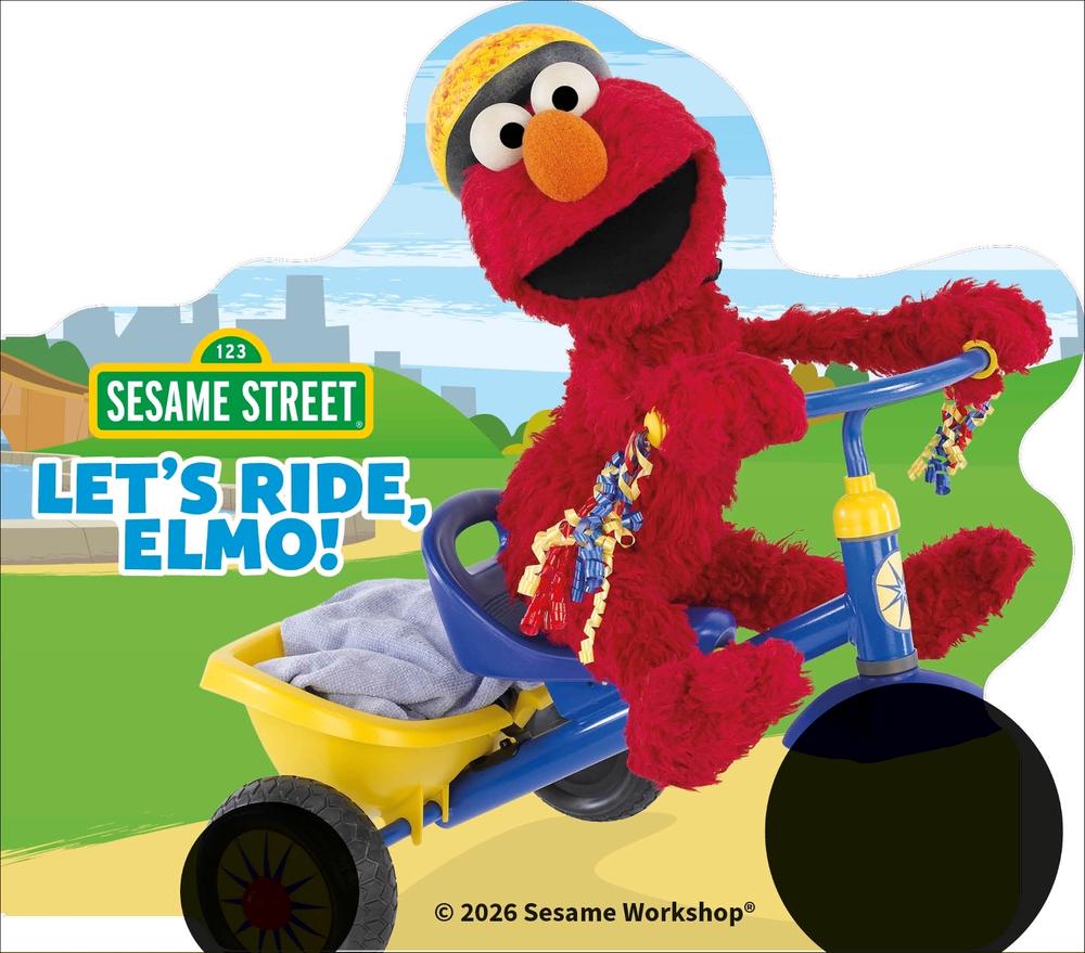Elmo Riding Sesame Street Let's Ride, Elmo! by DK, Board Book, 9798217139750 | Buy ...
