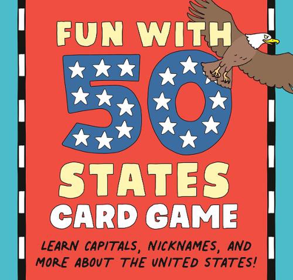 Fun with 50 States Card Game, 9798217151301