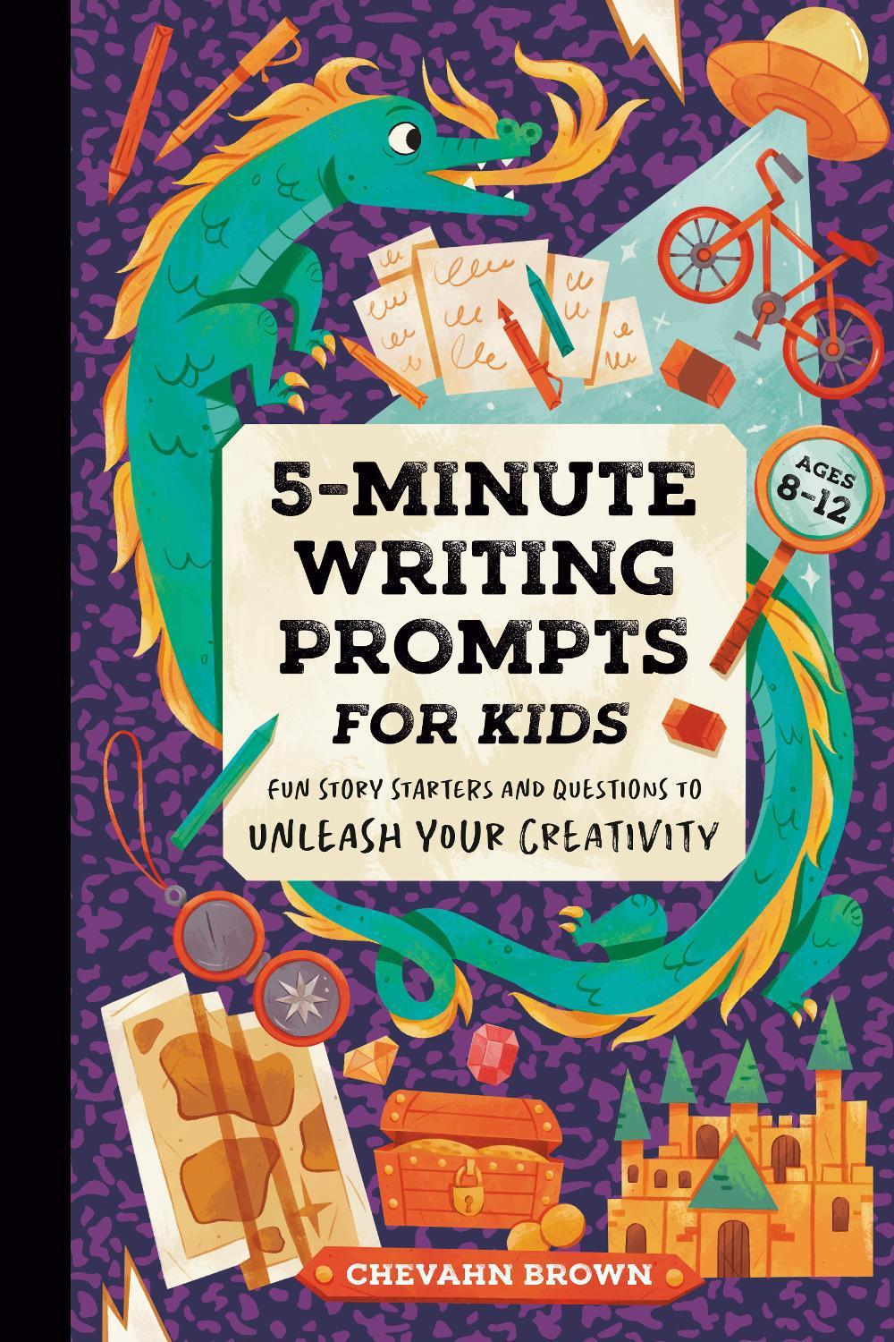 5-Minute Writing Prompts for Kids, 9798217151332