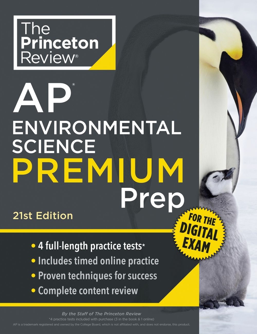 Princeton Review AP Environmental Science Premium Prep, 21st Edition by The Princeton Review - ISBN: 9798217223206