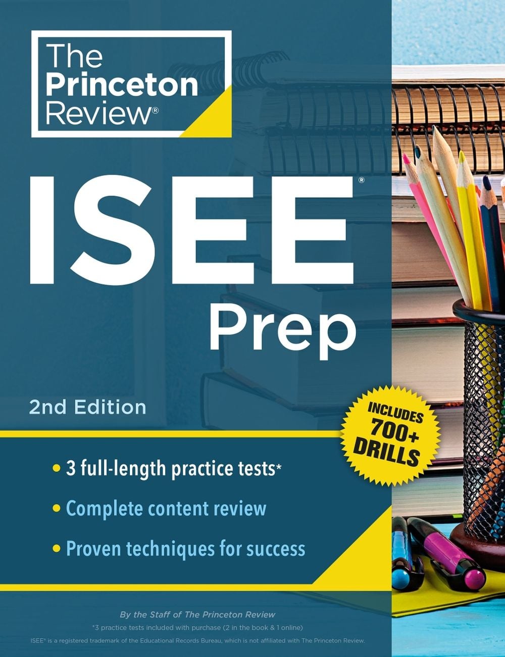 Princeton Review ISEE Prep, 2nd Edition by Princeton Review - ISBN: 9798217223244