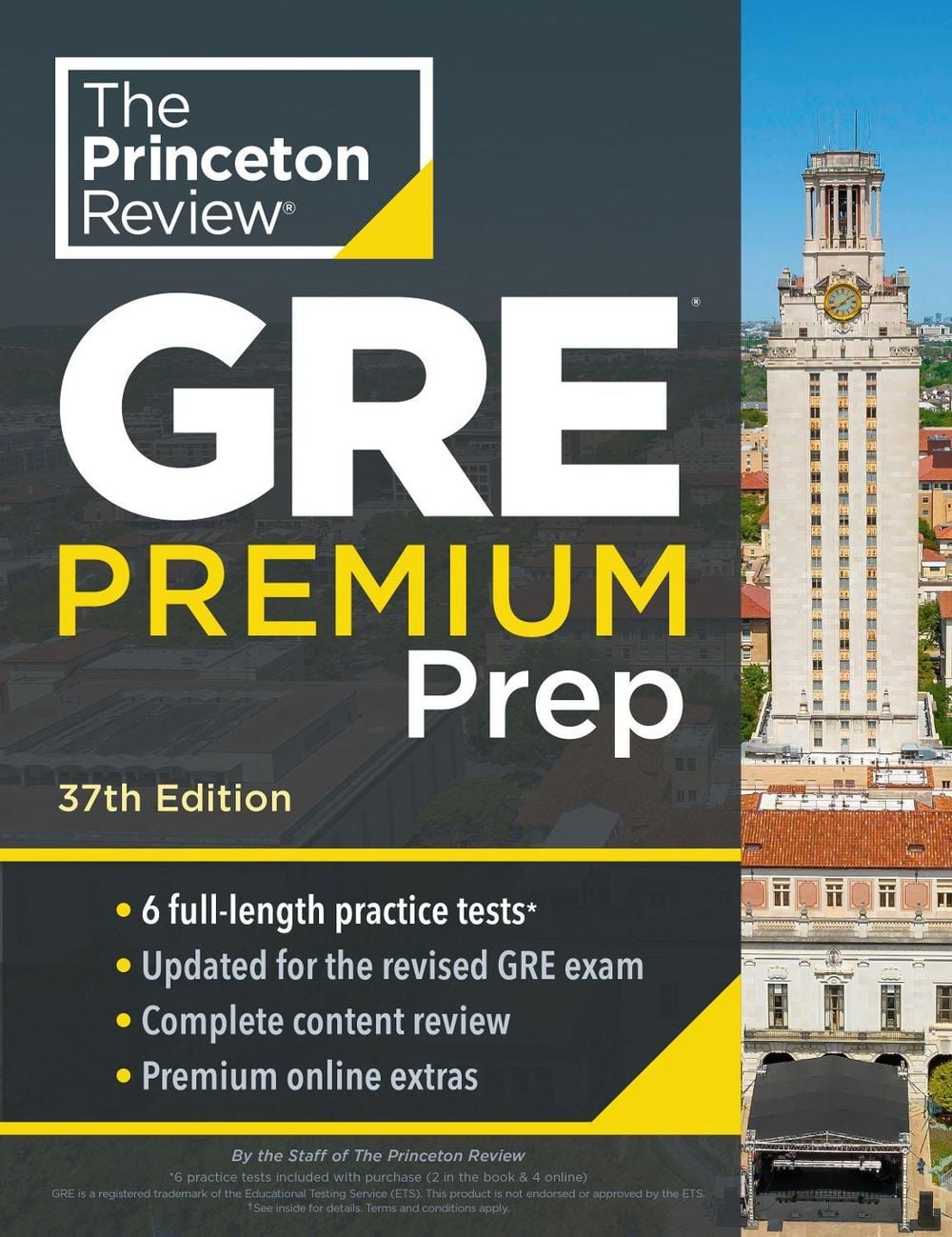 Princeton Review GRE Premium Prep, 37th Edition by Princeton Review - ISBN: 9798217223336
