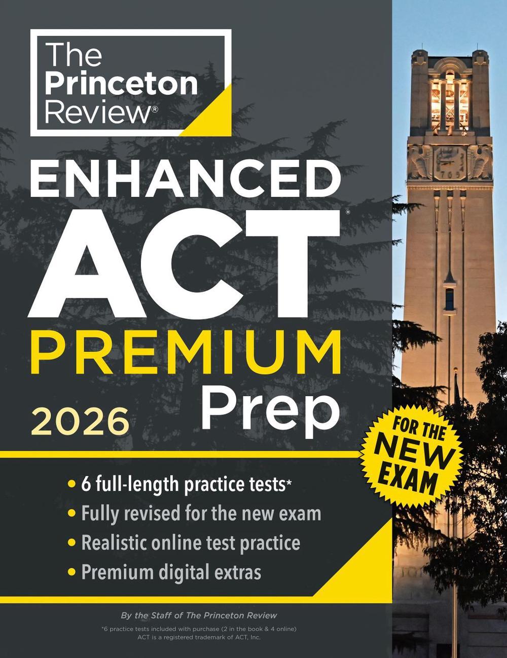 Princeton Review Enhanced ACT Premium Prep, 2026, 9798217223794