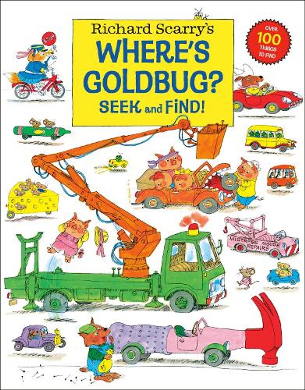 Richard Scarry's Where's Goldbug? Seek and Find! by Richard Scarry - ISBN: 9798217236220