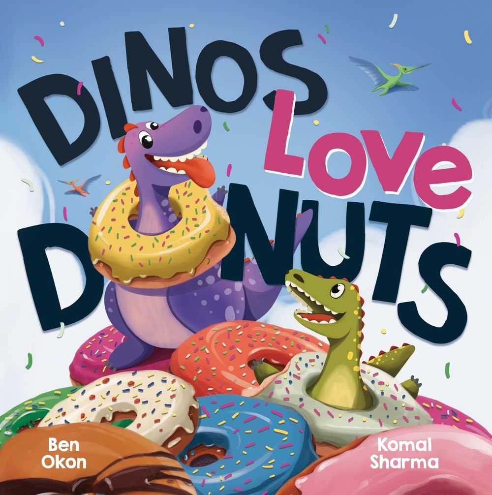 Dinos Love Donuts by Ben Okon - ISBN: 9798217321025