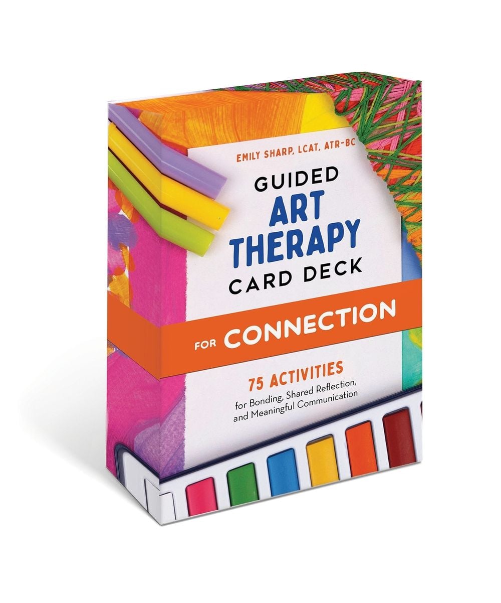 Guided Art Therapy Card Deck for Connection by Emily Sharp - ISBN: 9798217330966