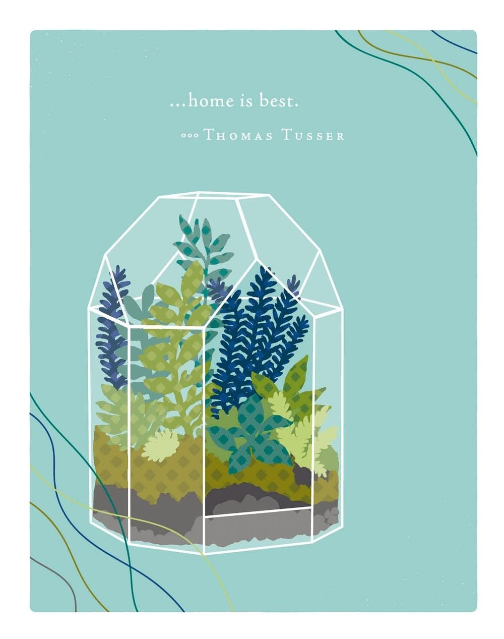 Positively Green Greeting Cards: New Home - Home is best (Pack of 6) by COMPENDIUM - ISBN: 9798217467617