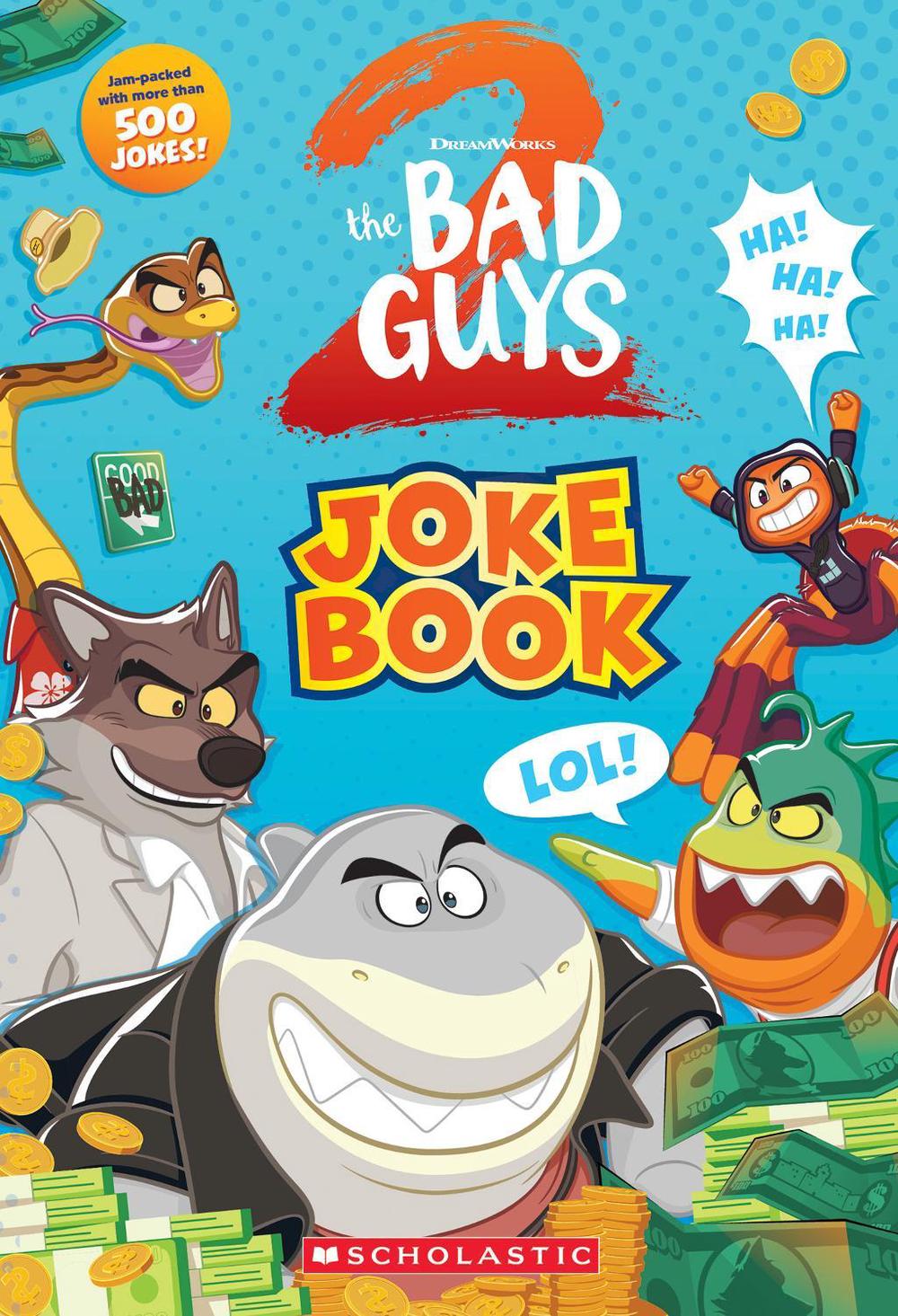 The Bad Guys 2: Joke Book (DreamWorks), 9798225004484