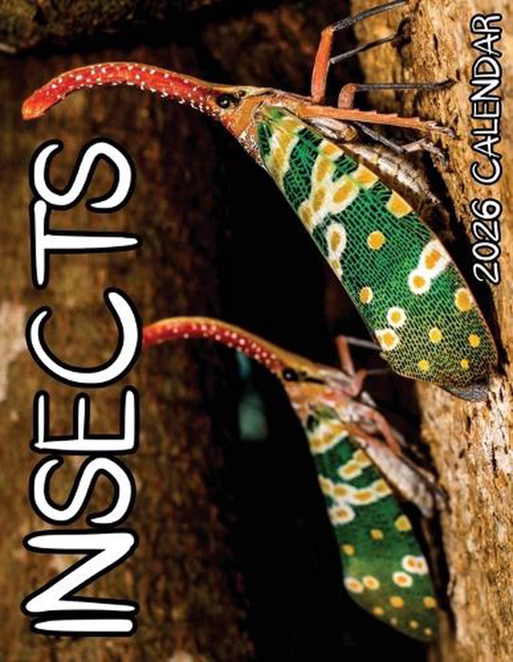 Insects 2026 Calendar, 9798330349555