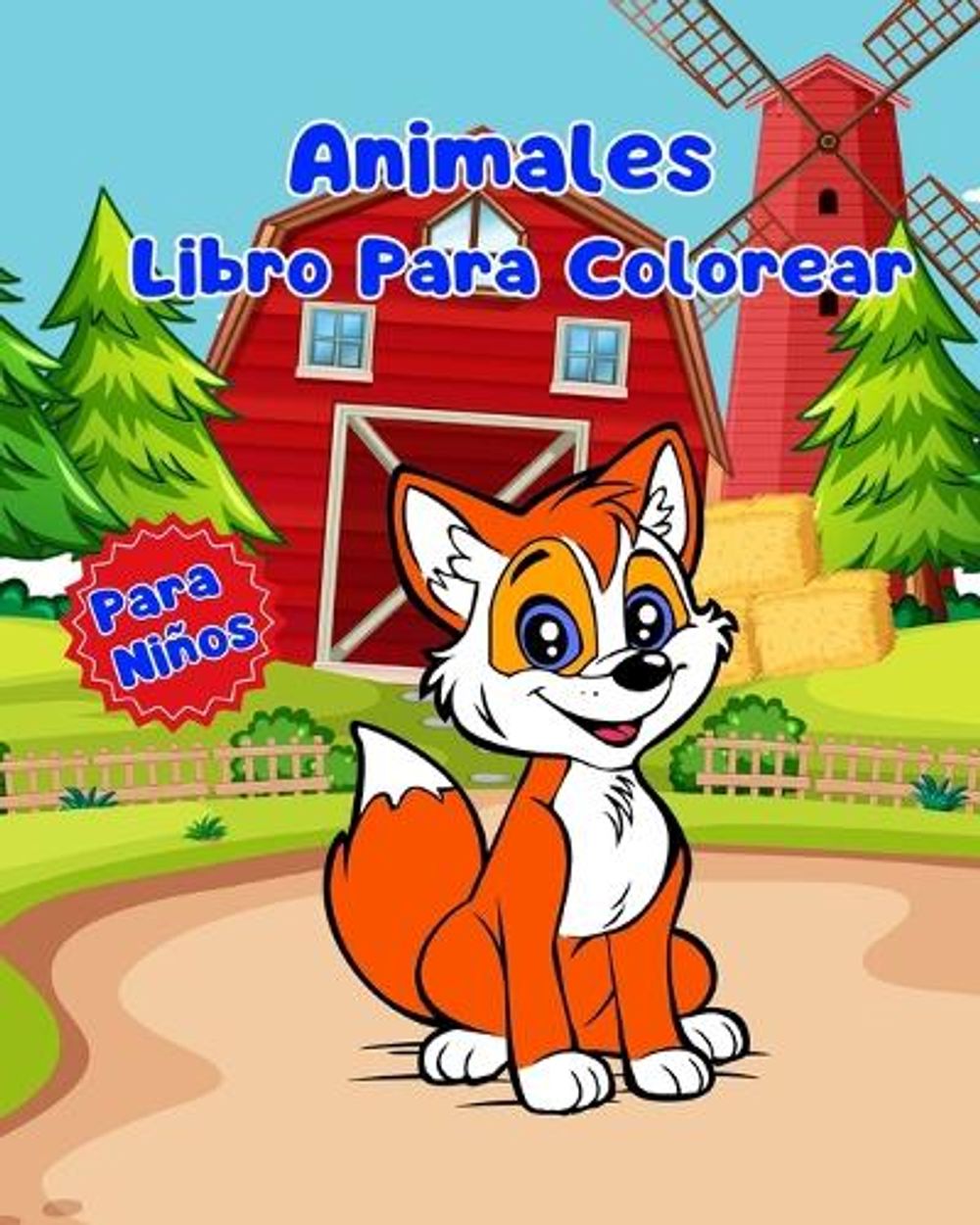 Libro Para Colorear de Animales Para Niños by Sancha Sauseda, Paperback ...