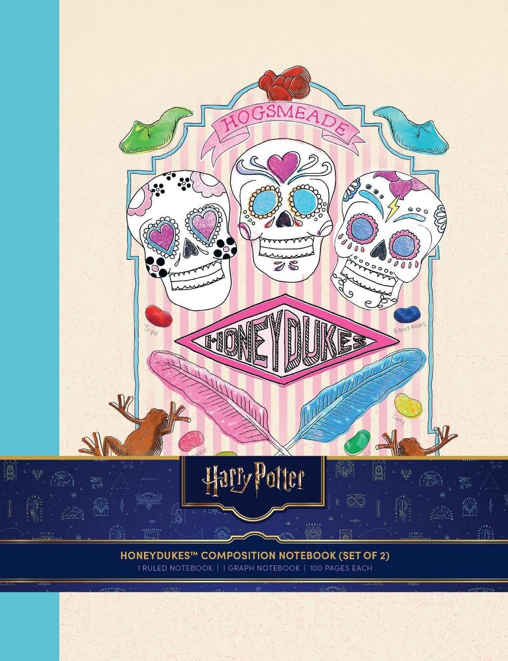 Harry Potter: Honeydukes Composition Notebook Set (Set of 2) by Insight Editions - ISBN: 9798337400211