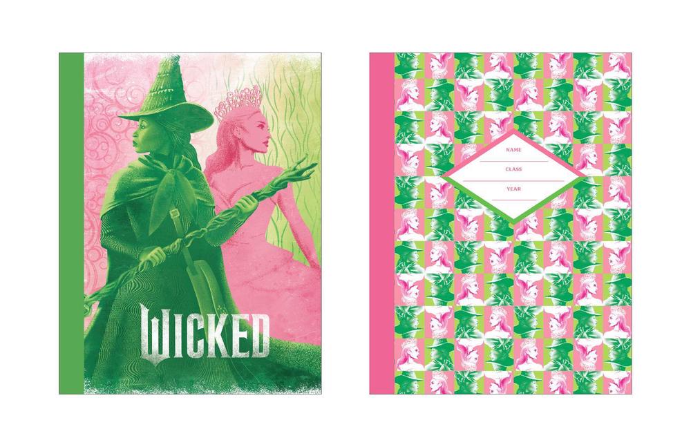 Wicked Pink & Green Composition Notebook Set (Set of 2) by Insight Editions - ISBN: 9798337400259