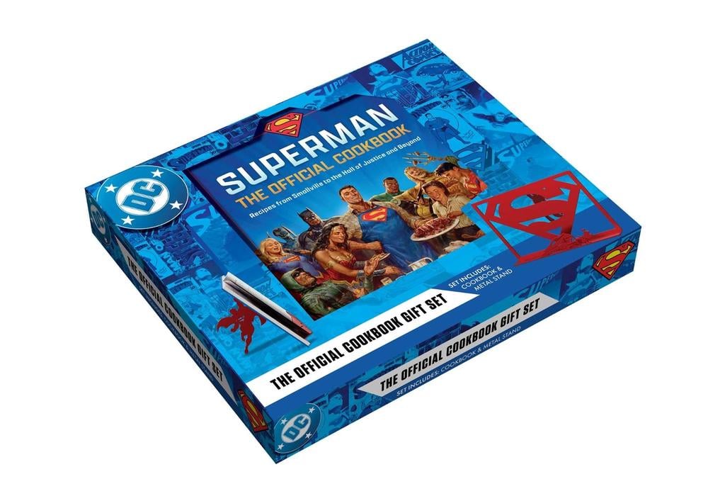 DC: Superman: The Official Cookbook and Stand Gift Set by Jermaine McLaughlin - ISBN: 9798337400341