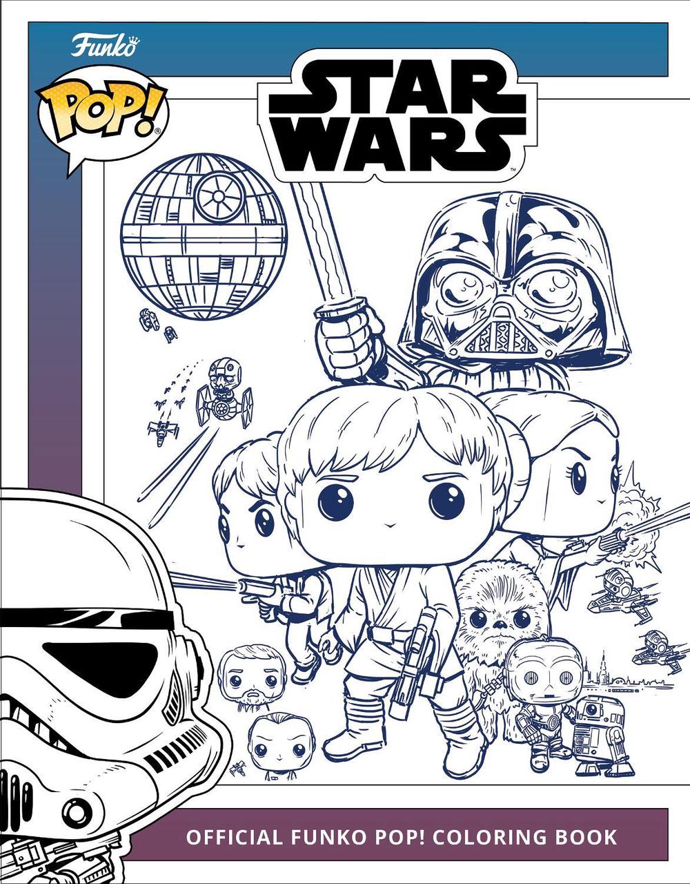 Star Wars: The Official Funko POP! Coloring Book, 9798337400792