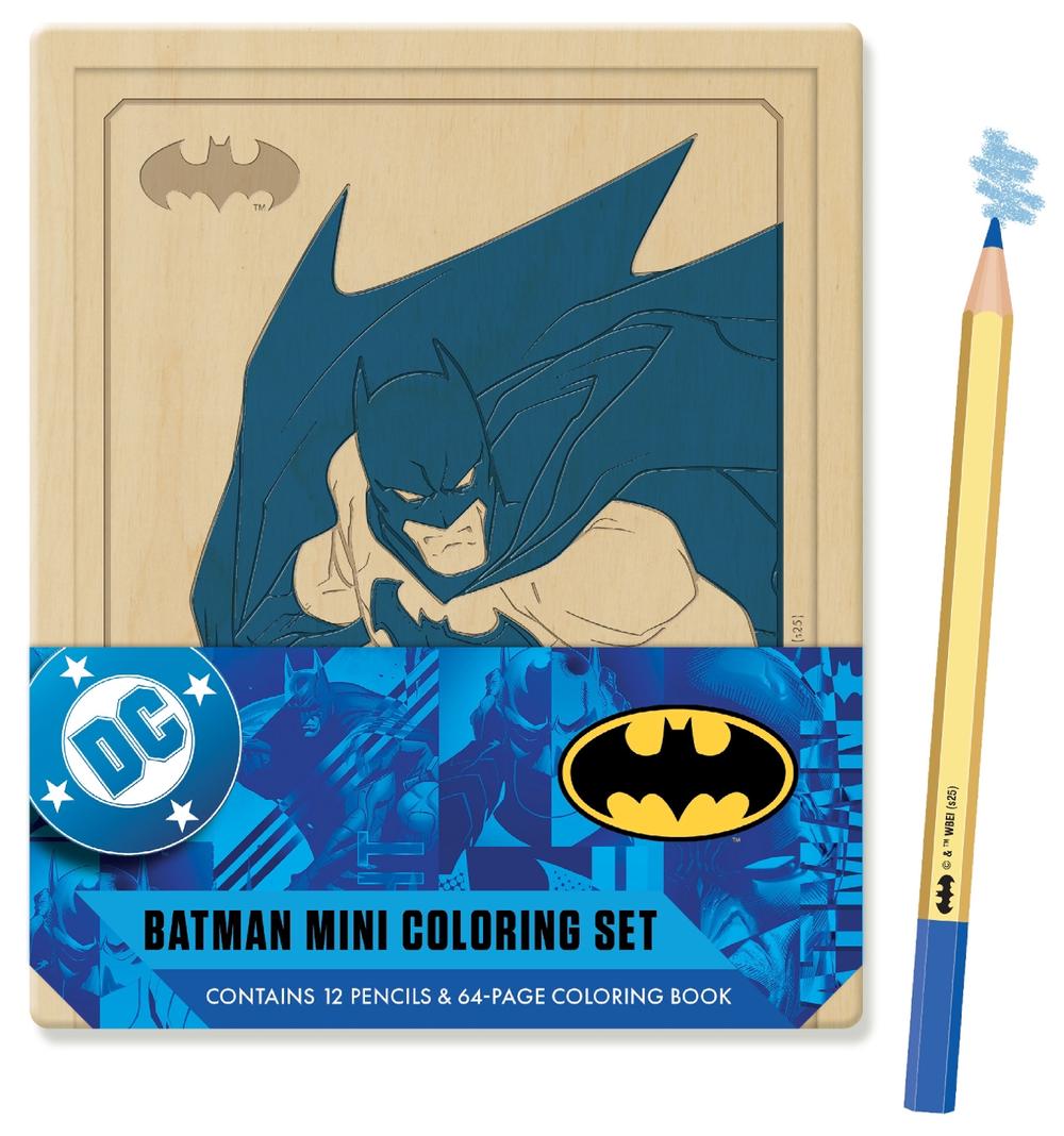Batman Mini Coloring Set by Insight Editions - ISBN: 9798337401805