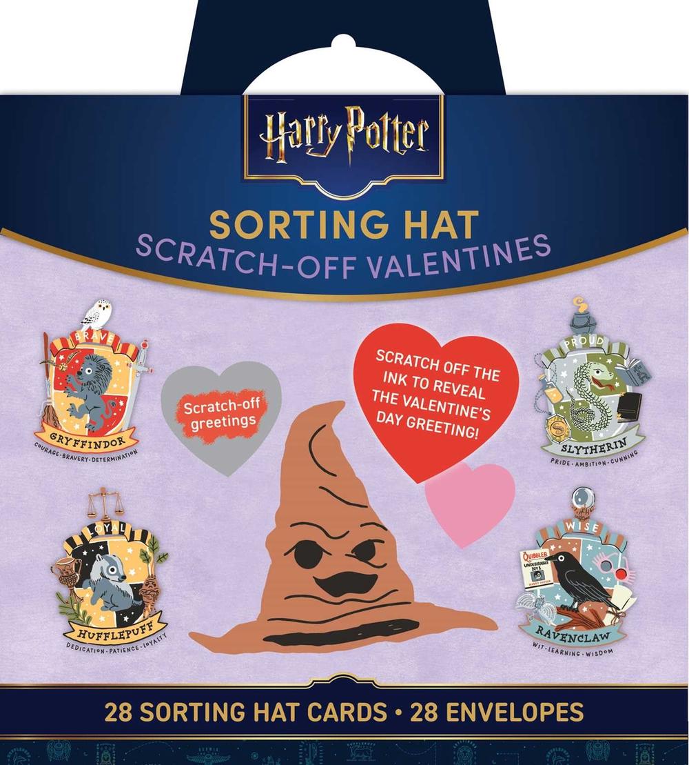 Harry Potter: Sorting Hat Scratch-Off Valentines by Insight Editions - ISBN: 9798337401973