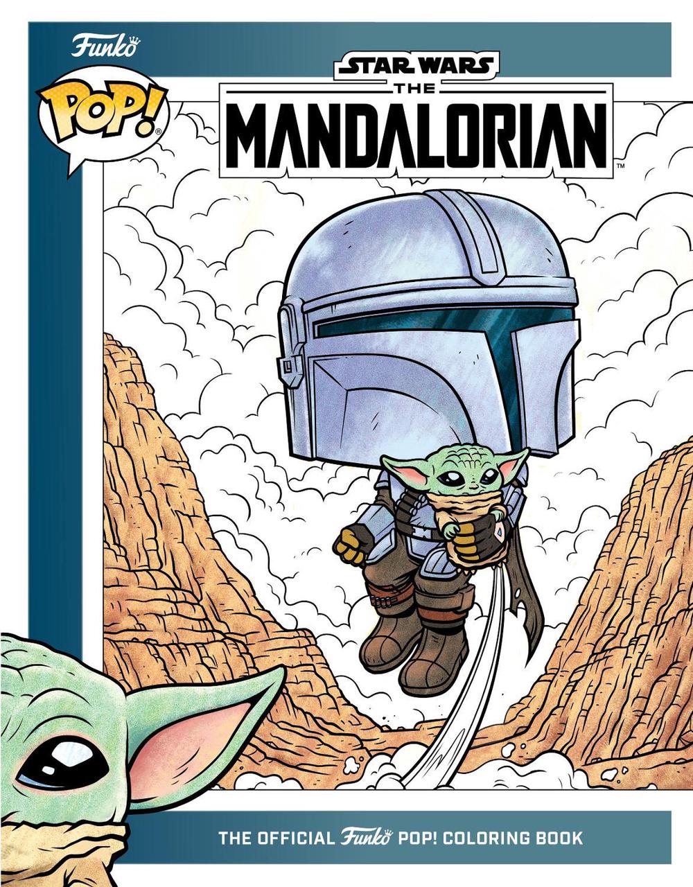 Star Wars: The Mandalorian: The Official Funko POP! Coloring Book by Austin Baechle - ISBN: 9798337402512