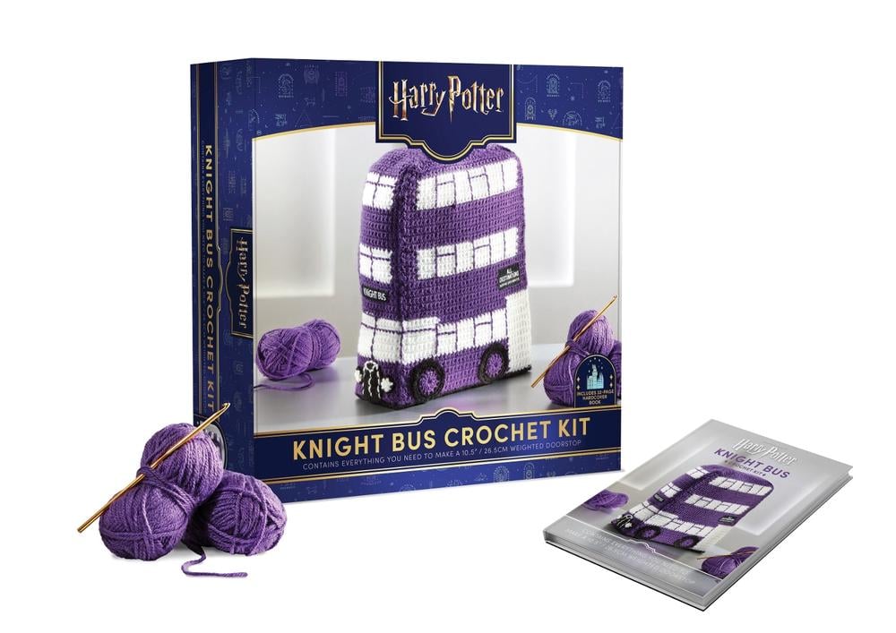 Harry Potter: Knight Bus Doorstop Crochet Kit by Insight Editions - ISBN: 9798337402604