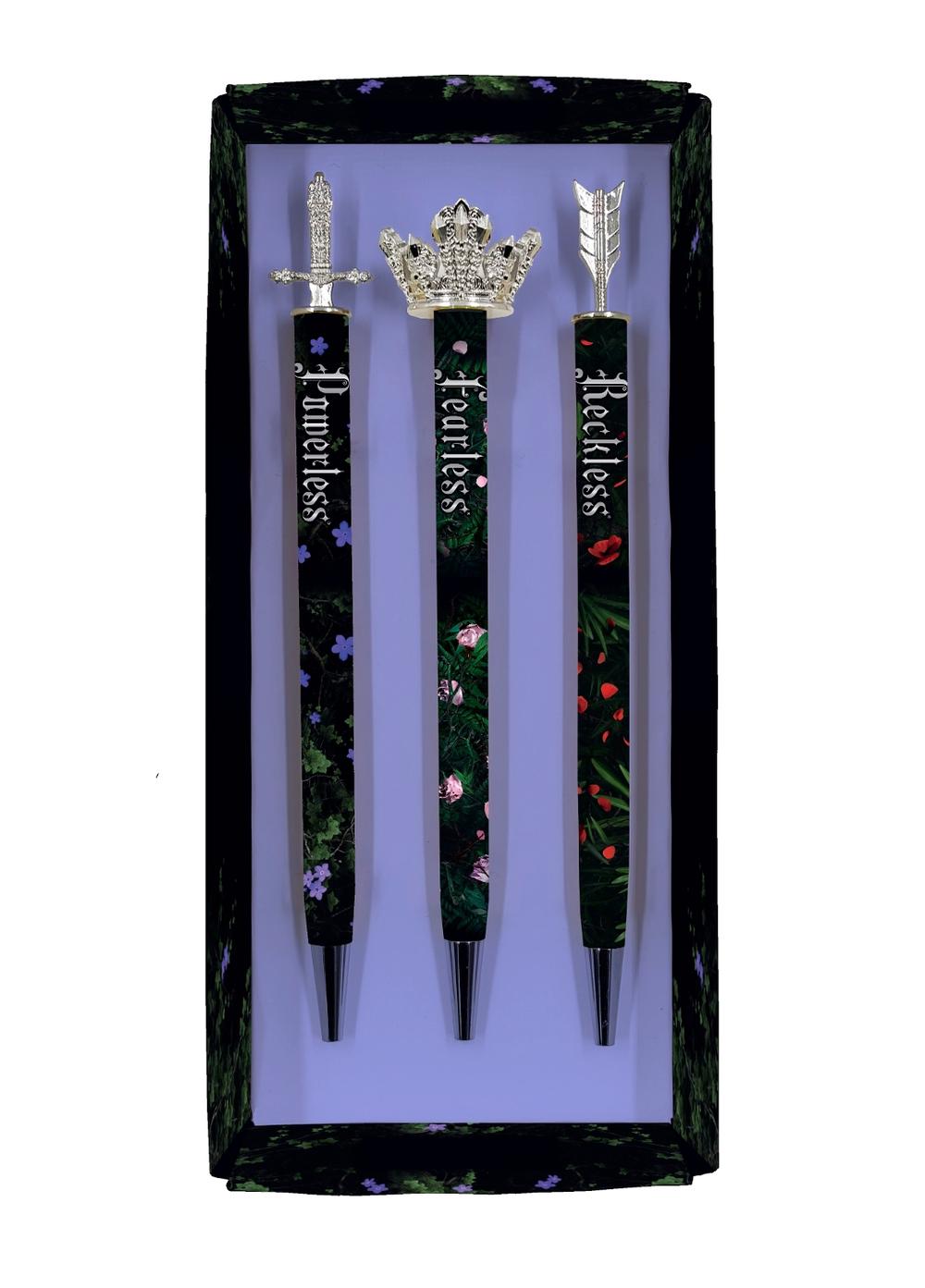 Lauren Roberts: Powerless Trilogy Pen Set (Set of 3) by Insight Editions - ISBN: 9798337403298