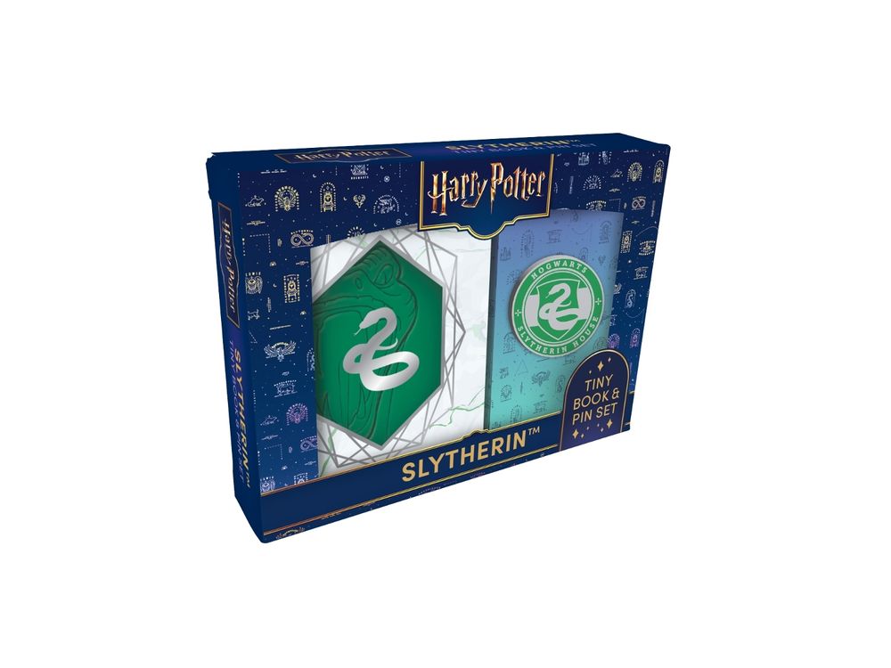 Harry Potter: Slytherin Tiny Book and Pin Set by Insight Editions - ISBN: 9798337403311