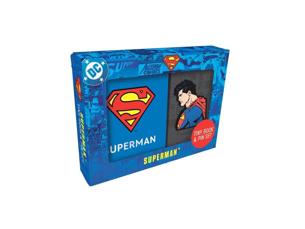 DC Comics: Superman Tiny Book and Pin Set by Insight Editions - ISBN: 9798337403458