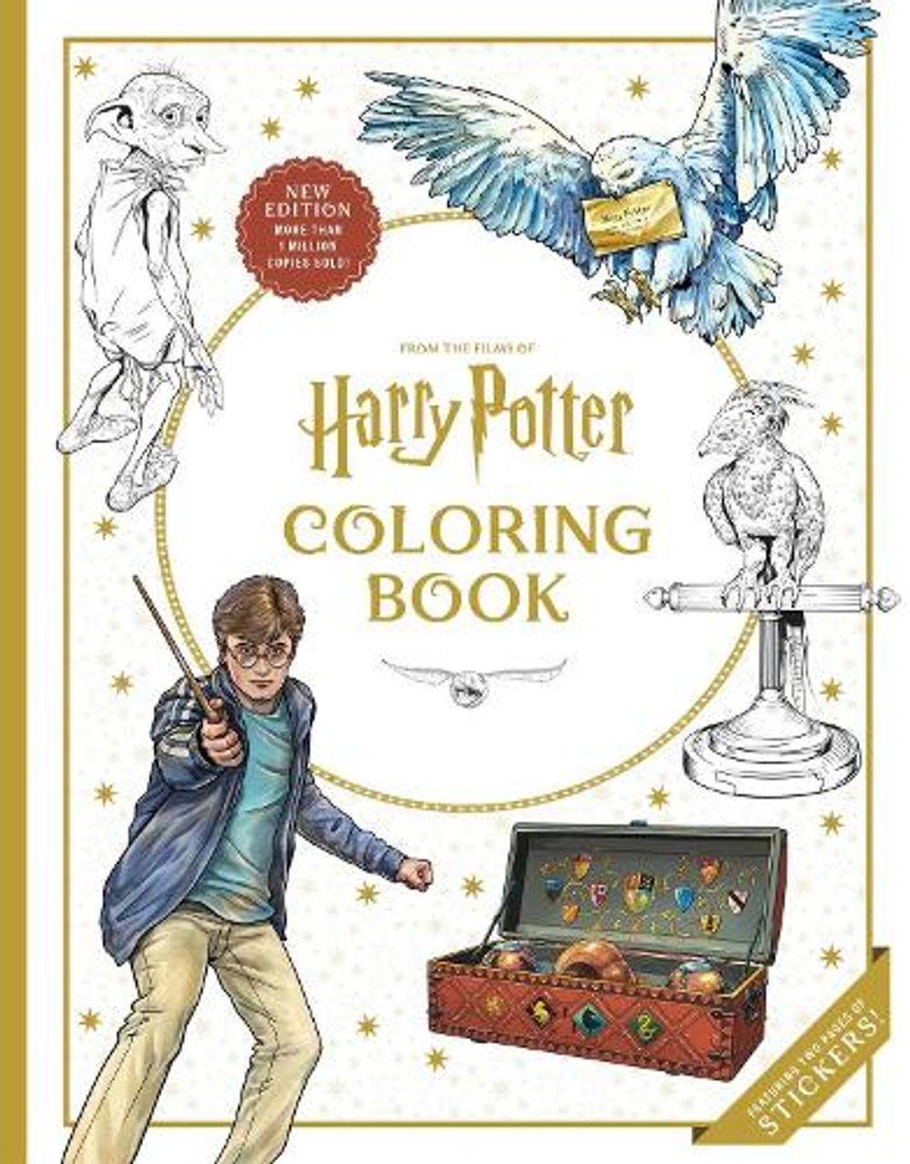 Harry Potter Coloring Book by Insight Editions - ISBN: 9798337403762