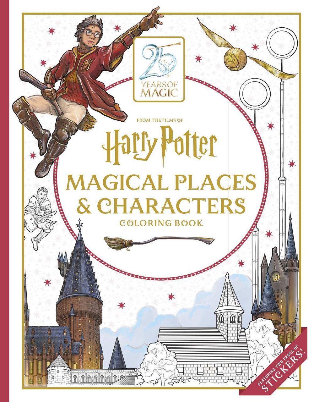 Harry Potter: Magical Places and Characters Coloring Book by Insight Editions - ISBN: 9798337403793