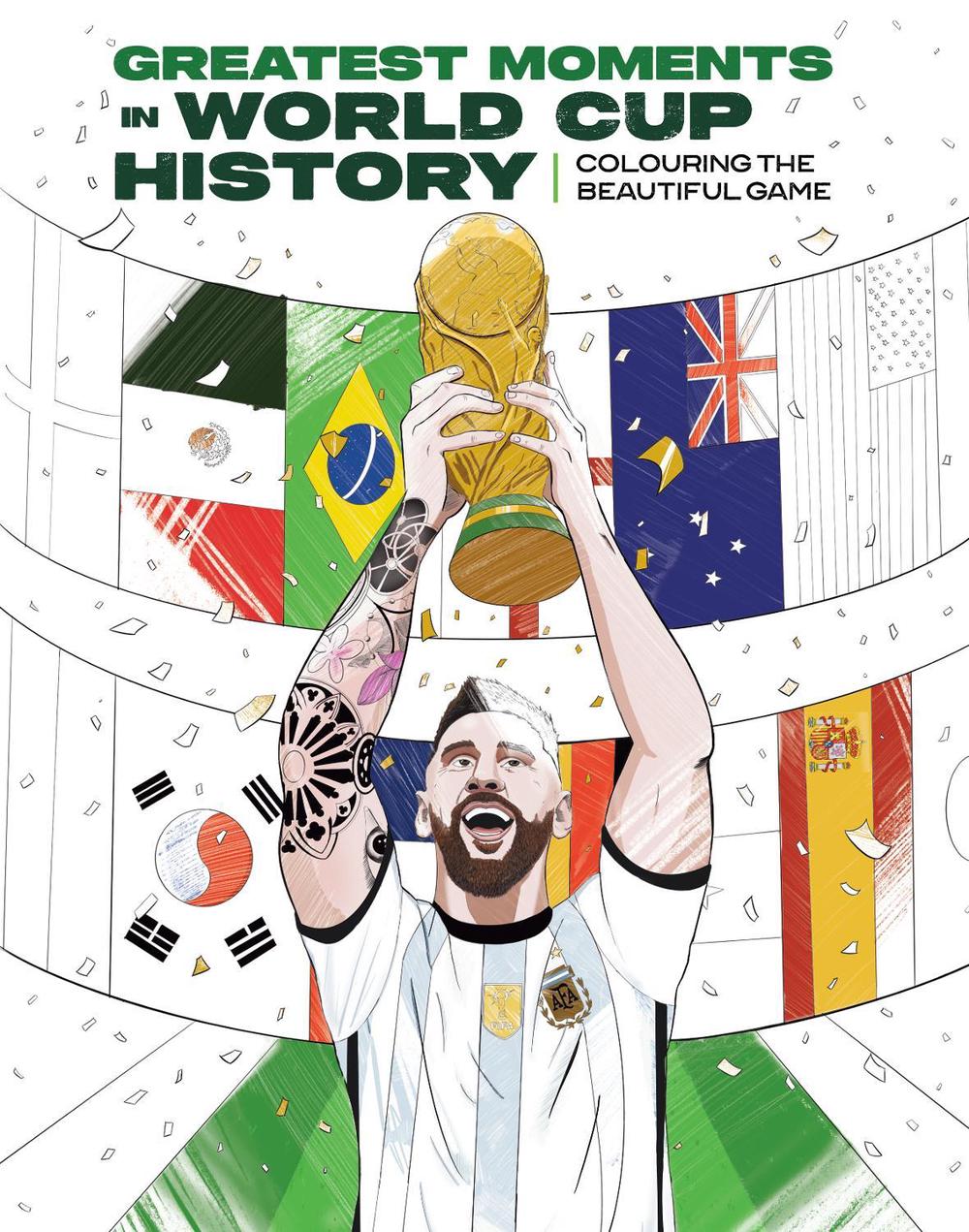 Greatest Moments in World Cup History: Colouring The Beautiful Game [UK Edition] by Insight Editions - ISBN: 9798337403854