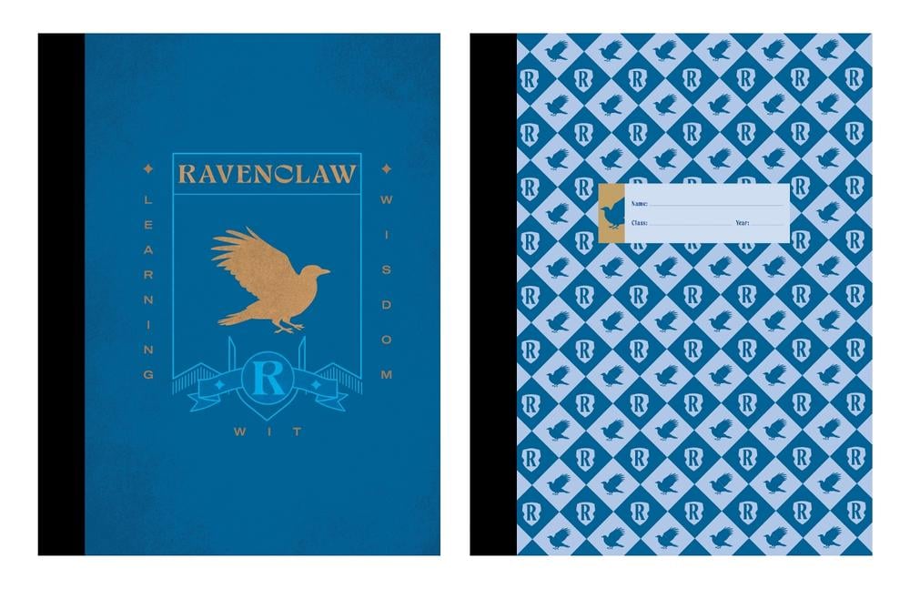 Harry Potter: Ravenclaw Composition Notebook Set (Set of 2) by Insight Editions - ISBN: 9798337403946
