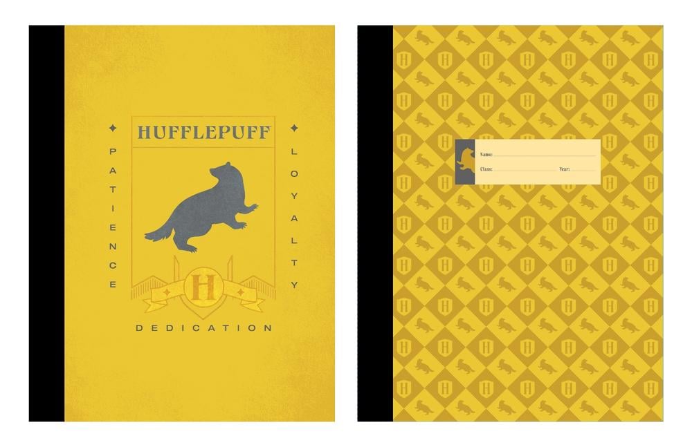 Harry Potter: Hufflepuff Composition Notebook Set (Set of 2) by Insight Editions - ISBN: 9798337403960