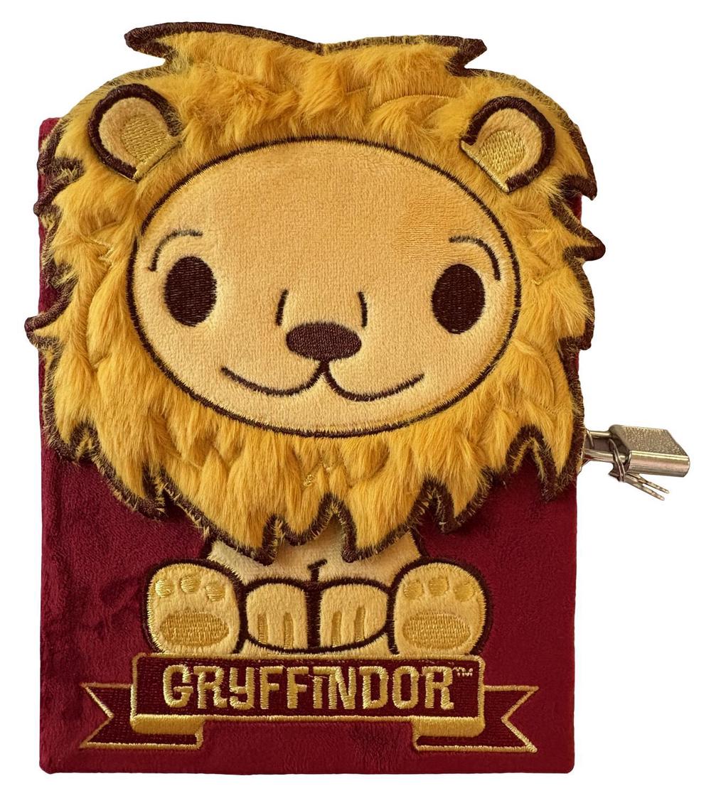 Harry Potter: Gryffindor Plush Lock & Key Diary by Insight Editions - ISBN: 9798337404189
