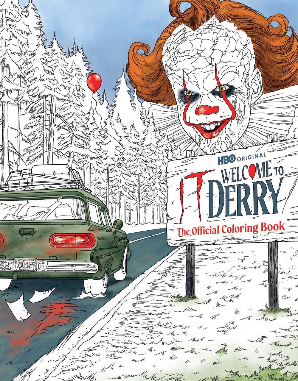 IT: Welcome to Derry: The Official Coloring Book by Robert Lada - ISBN: 9798337404530