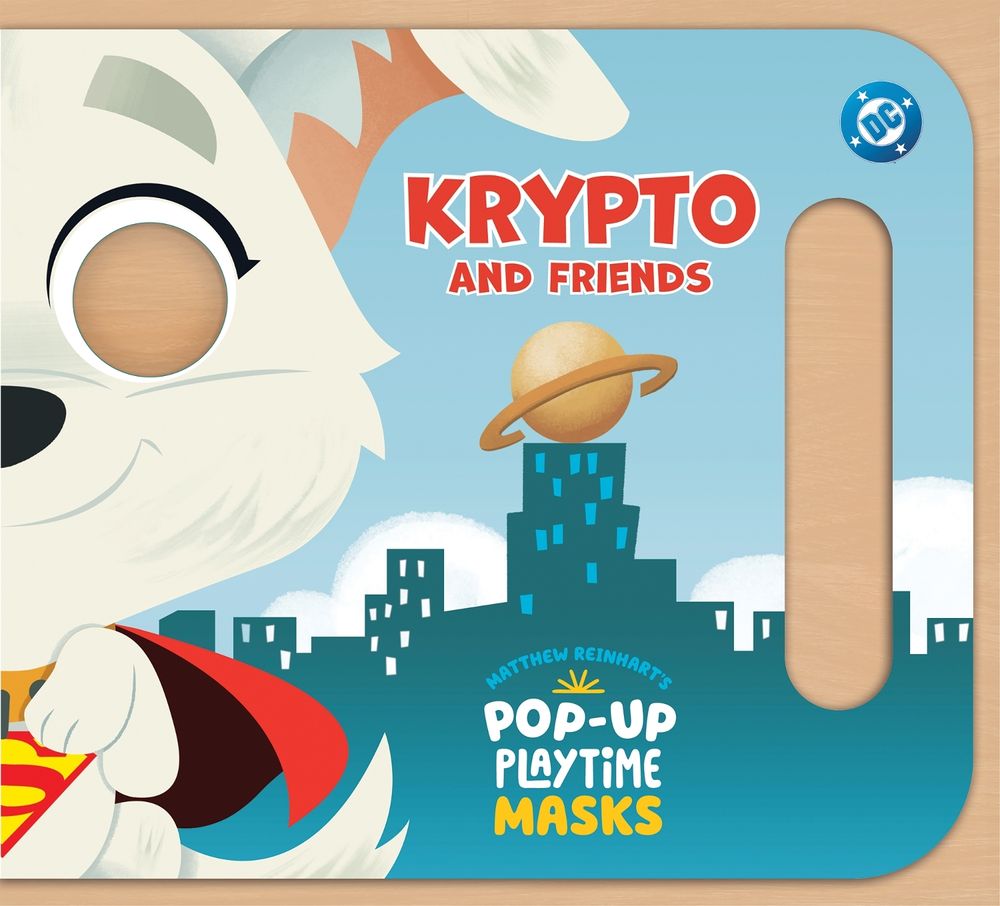 Pop-Up Playtime Masks: DC Krypto and Friends by Matthew Reinhart - ISBN: 9798337404752