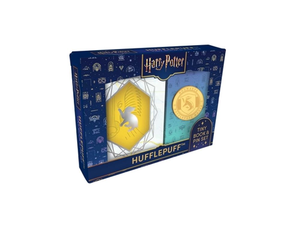 Harry Potter: Hufflepuff Tiny Book and Pin Set by Insight Editions - ISBN: 9798337405032