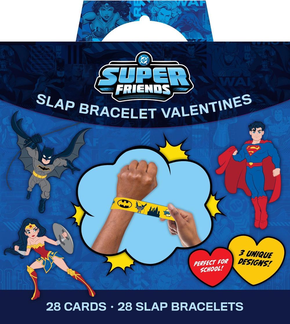 DC: Super Friends Slap Bracelet Valentines by Insight Editions - ISBN: 9798337405339
