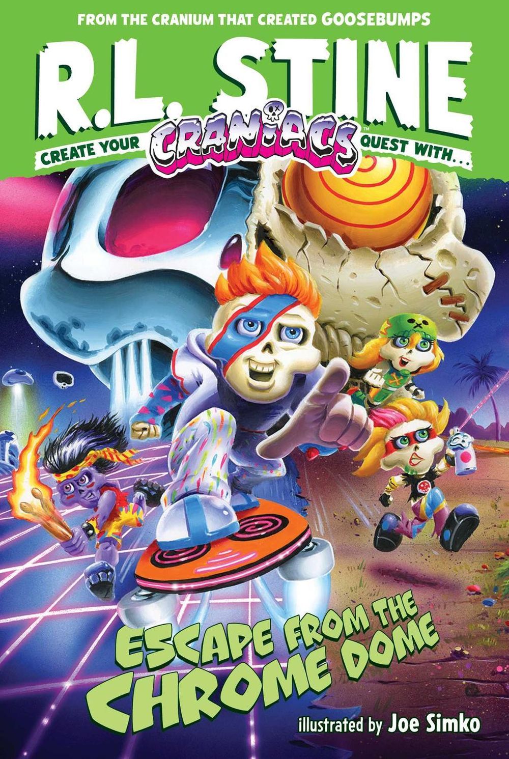 Escape from the Chrome Dome by R.L. Stine - ISBN: 9798347109210