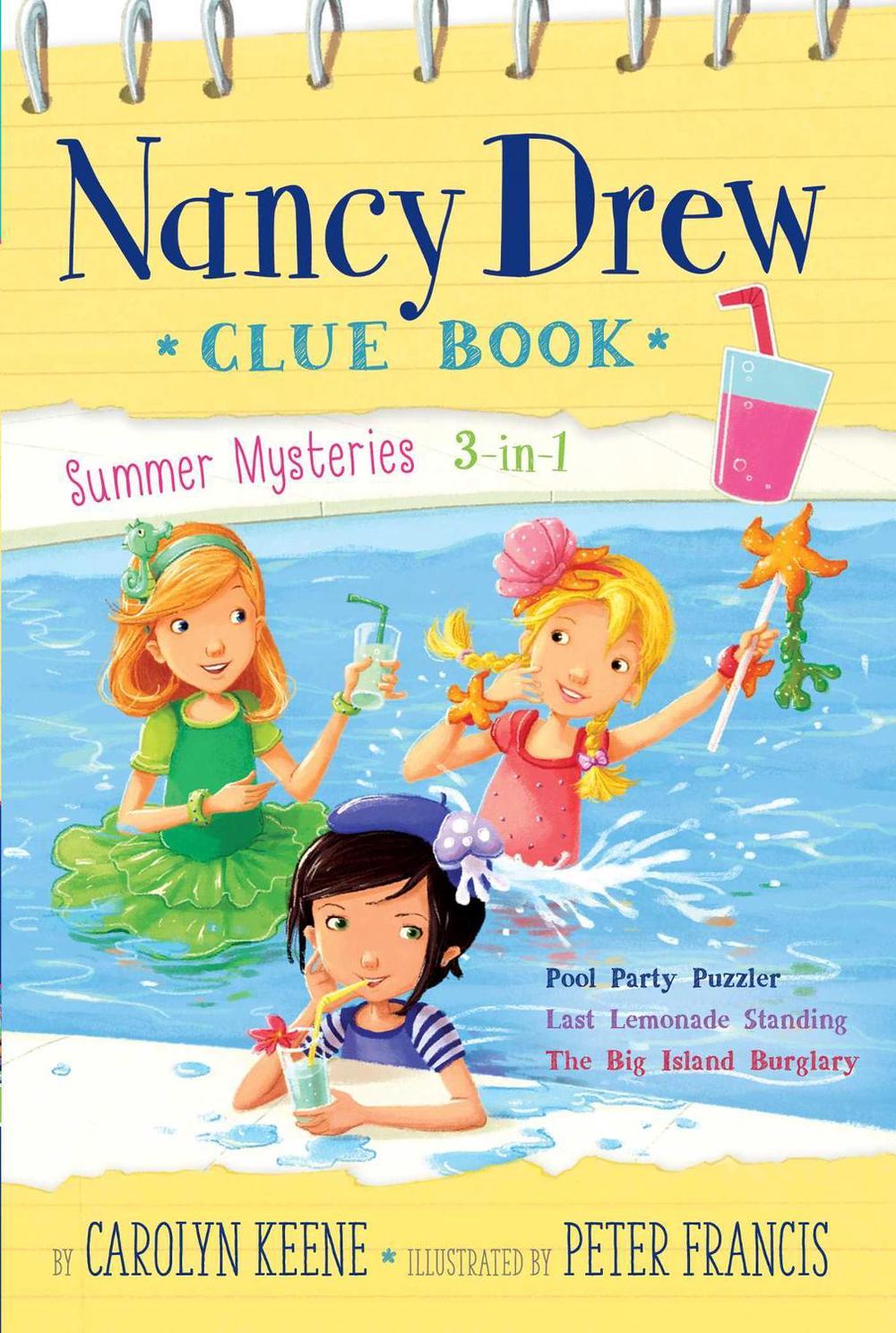 Nancy Drew Clue Book Summer Mysteries 3-in-1 by Carolyn Keene - ISBN: 9798347112043